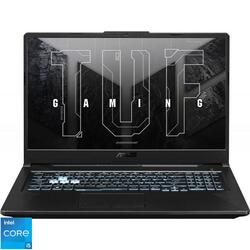 Laptop Gaming Asus TUF F17 FX706HCB-HX145 (Procesor Intel® Core™ i5-11400H (12M Cache, up to 4.50 GHz), 17.3" FHD 144Hz, 8GB, 512GB SSD, nVidia GeForce RTX 3050 @4GB, Negru) image