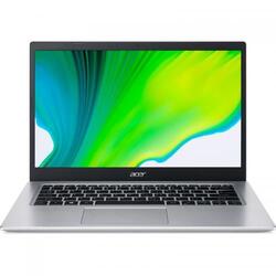 Laptop Acer Aspire 5 A514-54 (Procesor Intel® Core™ i3-1115G4 (6M Cache, up to 4.10 GHz) 14" FHD, 8GB, 256GB SSD, Intel® UHD Graphics, Windows 10 Pro, Argintiu) image