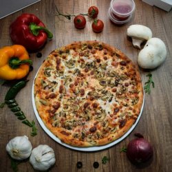 Pizza Prosciutto e Funghi 32cm image