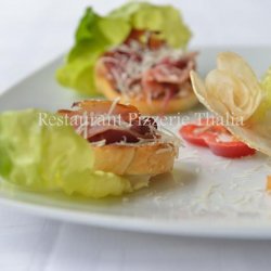 Bruschette prosciutto granna image