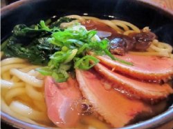 Duck udon soup image