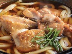 Chicken udon soup image