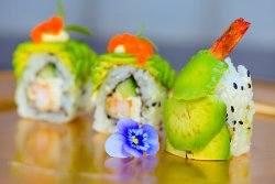 Dragon Shrimp Sushi Roll image