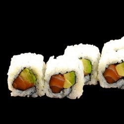 6 role sushi cu somon și avocado image
