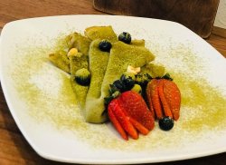 Matcha Crepes  image